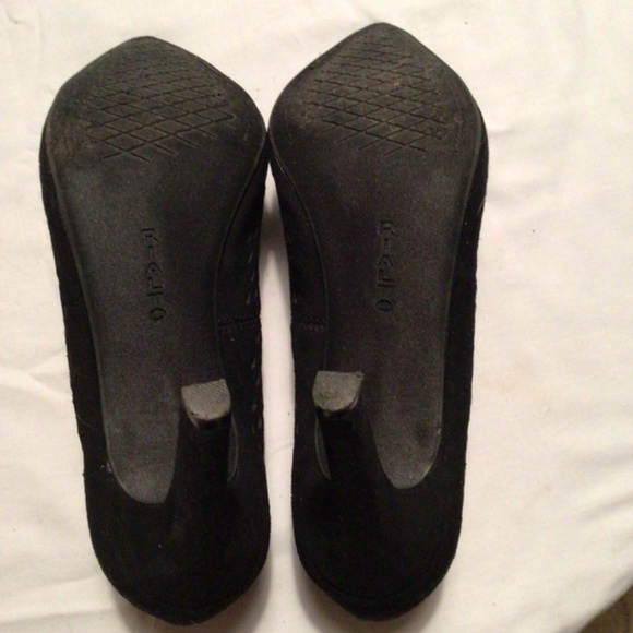 Rialto black pumps size 7 great condition - Picture 4 of 5